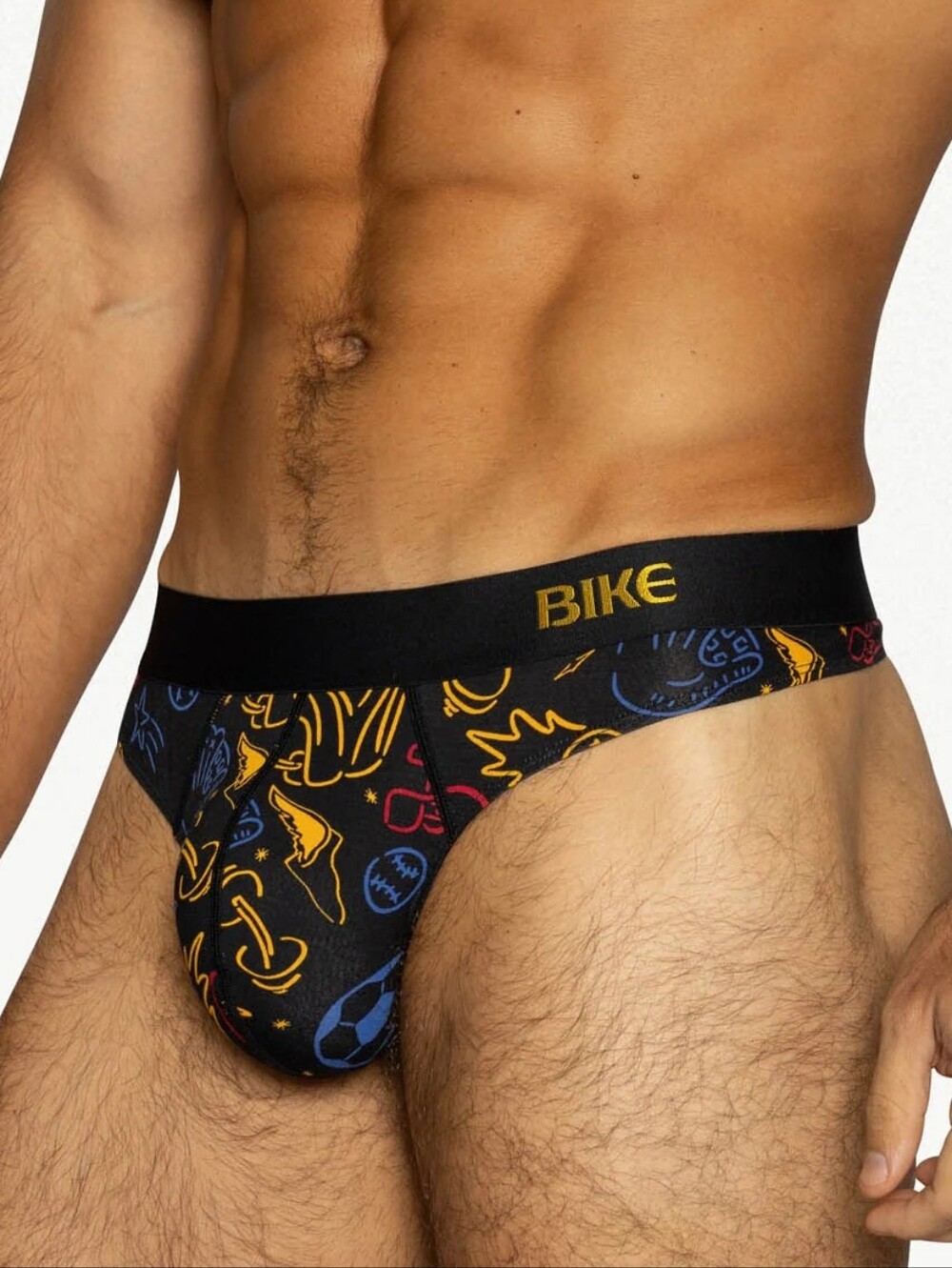 Bike Men's Active Thong Underwear Size Mwdium New